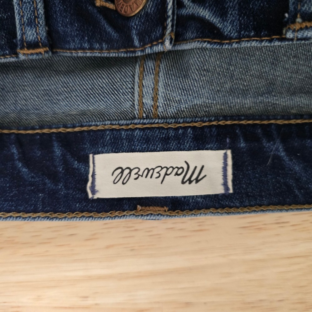 Madewell The Perfect Vintage Jean  Women's‎ Size 25 Dark Wash High Rise - Picture 3 of 10